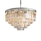 Люстра  Delight Collection 10A chrome/clear 1920s Odeon