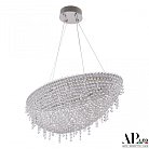 Люстра светодиодная хрустальная APL LED SH508.0.80.B.Ni.4000 Sicilia