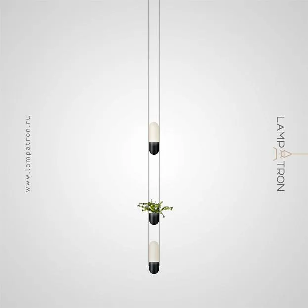 Подвесной светильник CANDEL 2 плафона Lampatron 8806-24794 Подвесной светильник CANDEL 2 плафона Lampatron 8806-24794