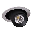 Точечный светодиодный светильник Crystal Lux 011C WH-BL Clt 011