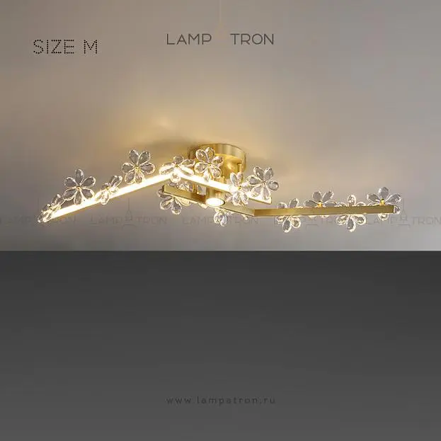 Потолочная люстра FLORENTINA CH Размер M Lampatron 5661-14660 Потолочная люстра FLORENTINA CH Размер M Lampatron 5661-14660