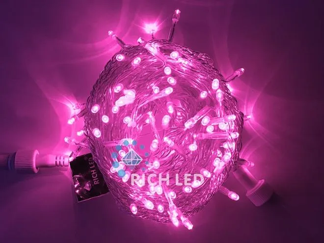 Гирлянда Rich LED RL-S10C-220V-T/P