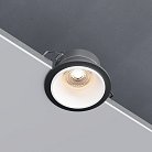 Светильник встраиваемый GU10 графит elektrostandard 25010/01 Mils a064269