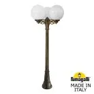 Садово-парковый фонарь FUMAGALLI ARTU BISSO/G300 3L G30.158.S30.BYE27 Античная бронза