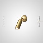 Точечные настенные LED бра LEFFE B WALL Цвет Латунь Lampatron f-leffe-b-wall-brass 7434-20558