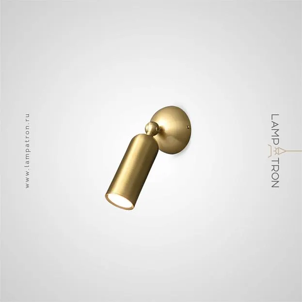 Точечные настенные LED бра LEFFE B WALL Цвет Латунь Lampatron f-leffe-b-wall-brass 7434-20558 Точечные настенные LED бра LEFFE B WALL Цвет Латунь Lampatron f-leffe-b-wall-brass 7434-20558