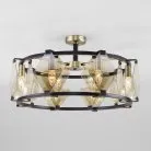 Потолочная люстра Eurosvet 60126/8 черный Smart (60116/8) a054453 Aragon