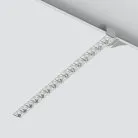 Светильник встраиваемый, 30W, 573х74,8мм, H39,8мм, 2700Lm, 38°, 3000К, Ra80, IP20, UGR16, корп Donolux dl18519m141a30.38.573ch 150 EYE UNIT PLUS