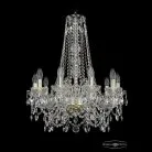 Люстра хрустальная Bohemia 1411/10/195/h-70 G