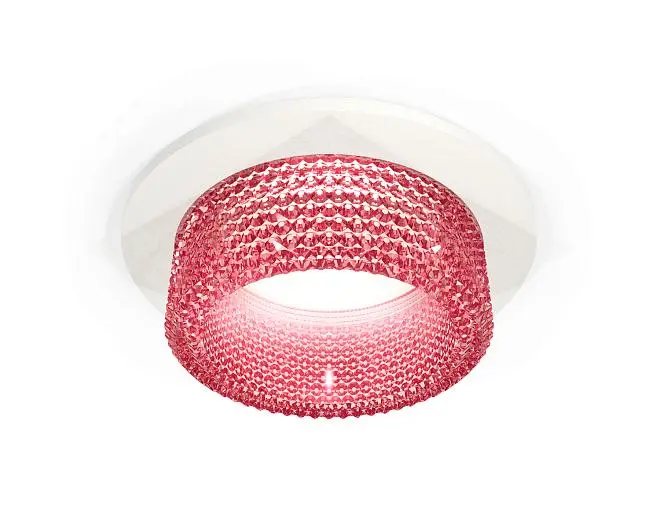 Комплект встраиваемого светильника с композитным хрусталем Ambrella light XC6512042 Techno Комплект встраиваемого светильника с композитным хрусталем Ambrella light XC6512042 Techno