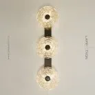 Бра MANS WALL 3 лампы. Теплый свет Lampatron 8114-23774