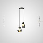 Готовая комбинация светильников FANUEL DUO Цвет Черный Lampatron 7337-20213