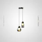 Готовая комбинация светильников FANUEL DUO Цвет Черный Lampatron 7337-20213