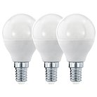 Комплект из 3 шт. светодиодных ламп Eglo 12886 P35, 6W(E14), 3000K LM_LED_E14