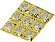 Комплект рефлекторов Donolux DL18153 Reflector G (9шт.) для DL18153SQ9W1 золото