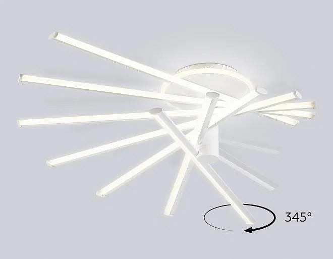 Потолочная люстра 35W 3000K-6400K 900*750*230 (ПДУ ИК) Ambrella light FL6241 COMFORT