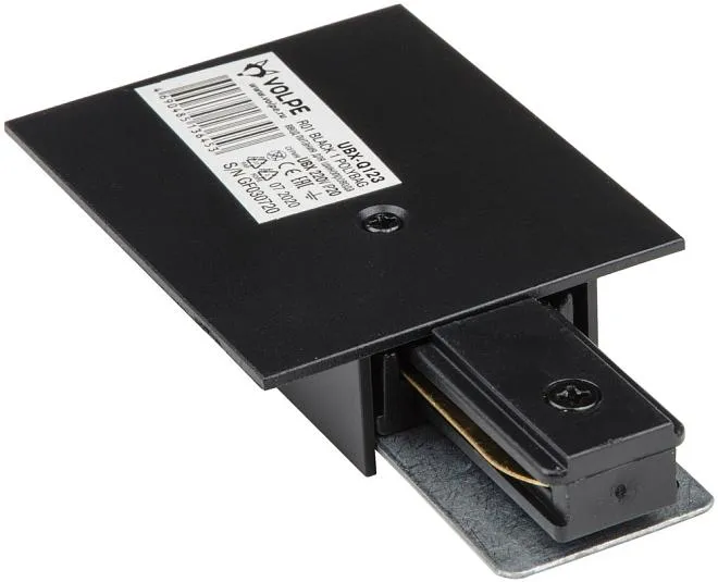 Соединитель Volpe UBX-Q123 R01 BLACK 1 POLYBAG Соединитель Volpe UBX-Q123 R01 BLACK 1 POLYBAG