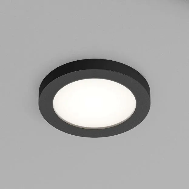 Влагозащищенный светильник Denkirs DK3012-BK Farum