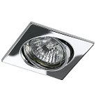 Встраиваемый светильник Lightstar 011944 LEGA16 QUA MR16/HP16 ХРОМ Lega 16