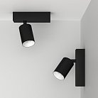 Накладной поворотный светодиодный светильник Ledron SAGITONY E S60 Black-White