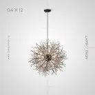 Люстра MARITZA 12 ламп. Цвет Мультиколор Lampatron 5836-15446