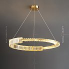 Кольцевые люстры и светильники BERTOLDA C Размер L. Трехцветный свет Lampatron 6507-23299