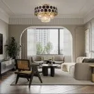 Люстра Arte Milano 375009/3+2/20/380 GD Sorrento