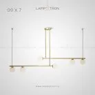 Реечный, рядный светильник ASGARD 6 ламп Lampatron 4220-10553