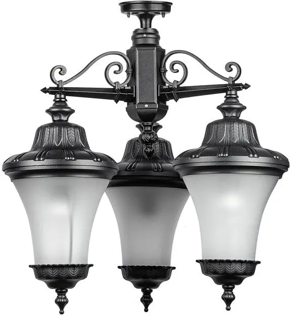 Потолочный светильник уличный Oasis Light 86470A/3 02 Bl ELBA Потолочный светильник уличный Oasis Light 86470A/3 02 Bl ELBA