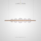 Реечный, рядный светильник BODO Размер S Lampatron f-bodo-s 8451-23236