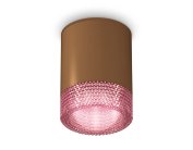 Комплект накладного светильника с композитным хрусталем Ambrella light XS6304021 Techno
