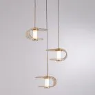 Подвесной светильник Delight Collection MD24020901-3A gold/cognac MD24020901