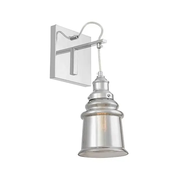 Бра Lumina Deco Fredica LDW 6844-1 CHR+GY Moletti Бра Lumina Deco Fredica LDW 6844-1 CHR+GY Moletti