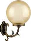 Настенный фонарь уличный Oasis Light 88201PG 16L Gb Globo Prism gold