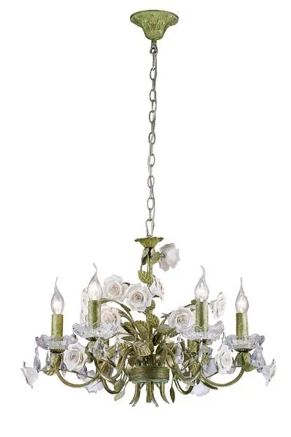Подвесная люстра Lucia Tucci Fiori Di Rose 1770.6 Подвесная люстра Lucia Tucci Fiori Di Rose 1770.6