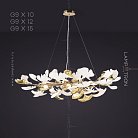 Кольцевые люстры и светильники JULIETTA CH 10 ламп Lampatron 6569-17958