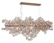 Светильник подвесной Crystal Lux DESEO SP15 L1400 GOLD 1560/215