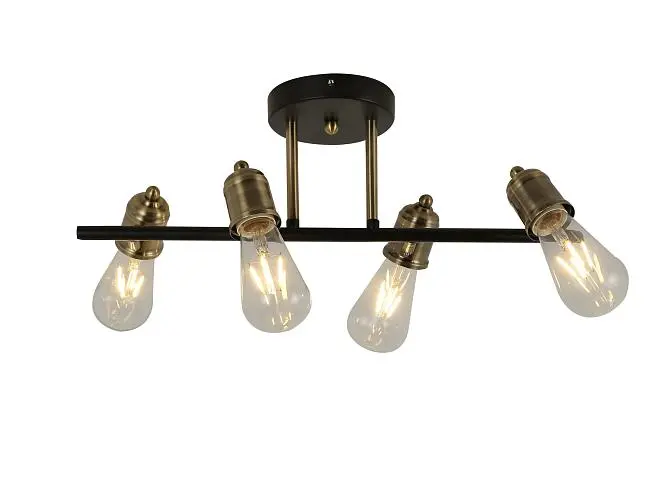 Потолочная люстра Toplight TL1279D-04AB JADA Потолочная люстра Toplight TL1279D-04AB JADA