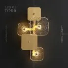 Бра DEBRA 3 лампы. Тип B Lampatron 6274-16890