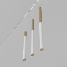 Светодиодный светильник для магнитной системы Ledron Sagi T40 Wooden 300 White