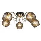 Потолочная люстра Imex MD.4044-5-S AB+BK