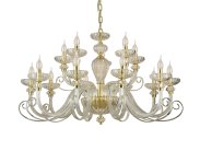 Люстра Newport 8620+5/C mat.soft gold clear