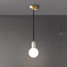 Подвесной светильник TWIG ONE Белый мрамор. Lampatron 8087-22094