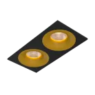 Встраиваемый светодиодный светильник Ledron LOFT SQ2 Black-Gold