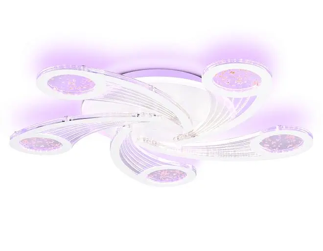 Потолочный светодиодный светильник с пультом Ambrella light FA4476 ACRYLICA Потолочный светодиодный светильник с пультом Ambrella light FA4476 ACRYLICA