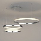 Подвесной светодиодный светильник с пультом управления Eurosvet 90175/3 хром a045414 Posh