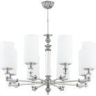 Потолочная люстра Kutek MER-ZW-8(BN) Merano-szklany Klosz