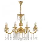 Люстра хрустальная Bohemia Ivele Crystal AL78101/8/250 A G