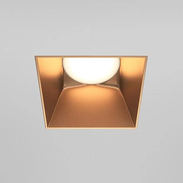 Встраиваемый светильник Maytoni Technical DL051-01-GU10-SQ-WMG Share