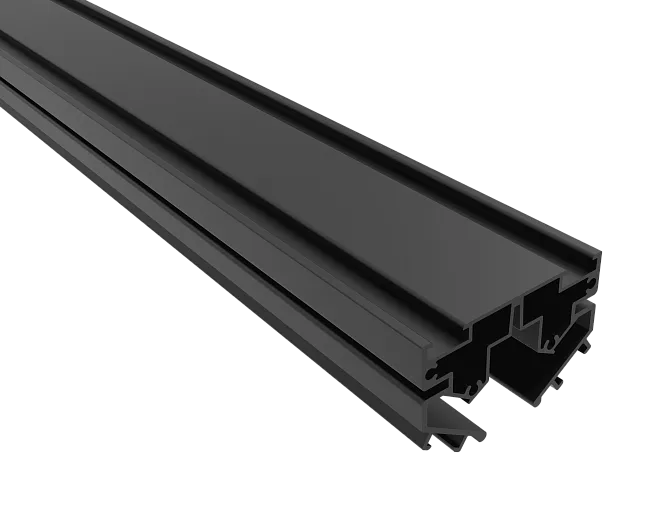 Встраиваемый магнитный шинопровод в натяжной ПВХ потолок 2м Crystal Lux CLT 0.136 01 L2000 BL